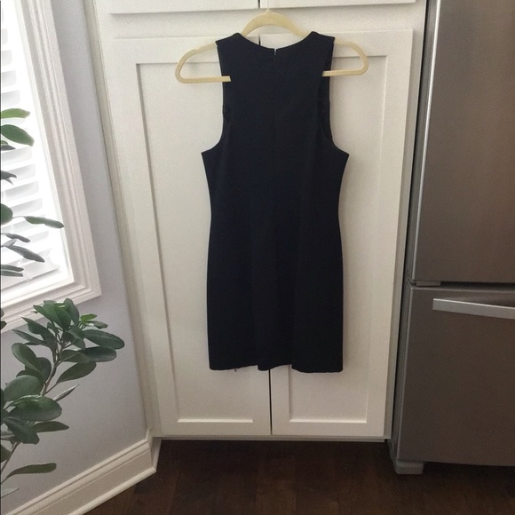 Trina Turk Dress Black Zipper Size 8 - Picture 2 of 4